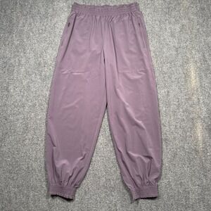 Athleta Savannah‎ Jogger Dusk Violet Travel Work Pants Size 6 Elastic Waist